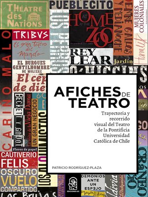 cover image of Afiches de teatro